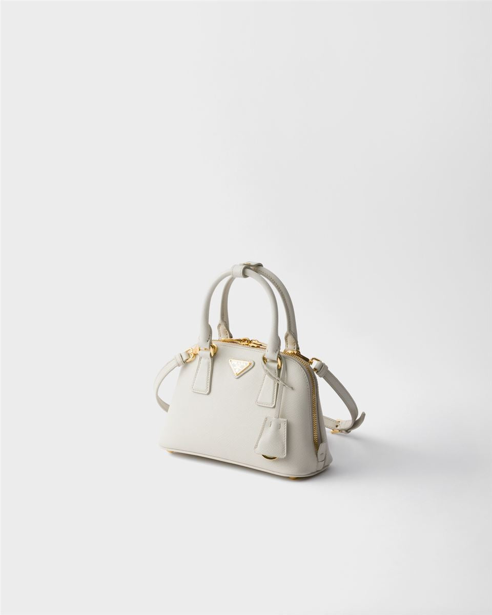 promenade mini saffiano leather bag-PRADA-Verso