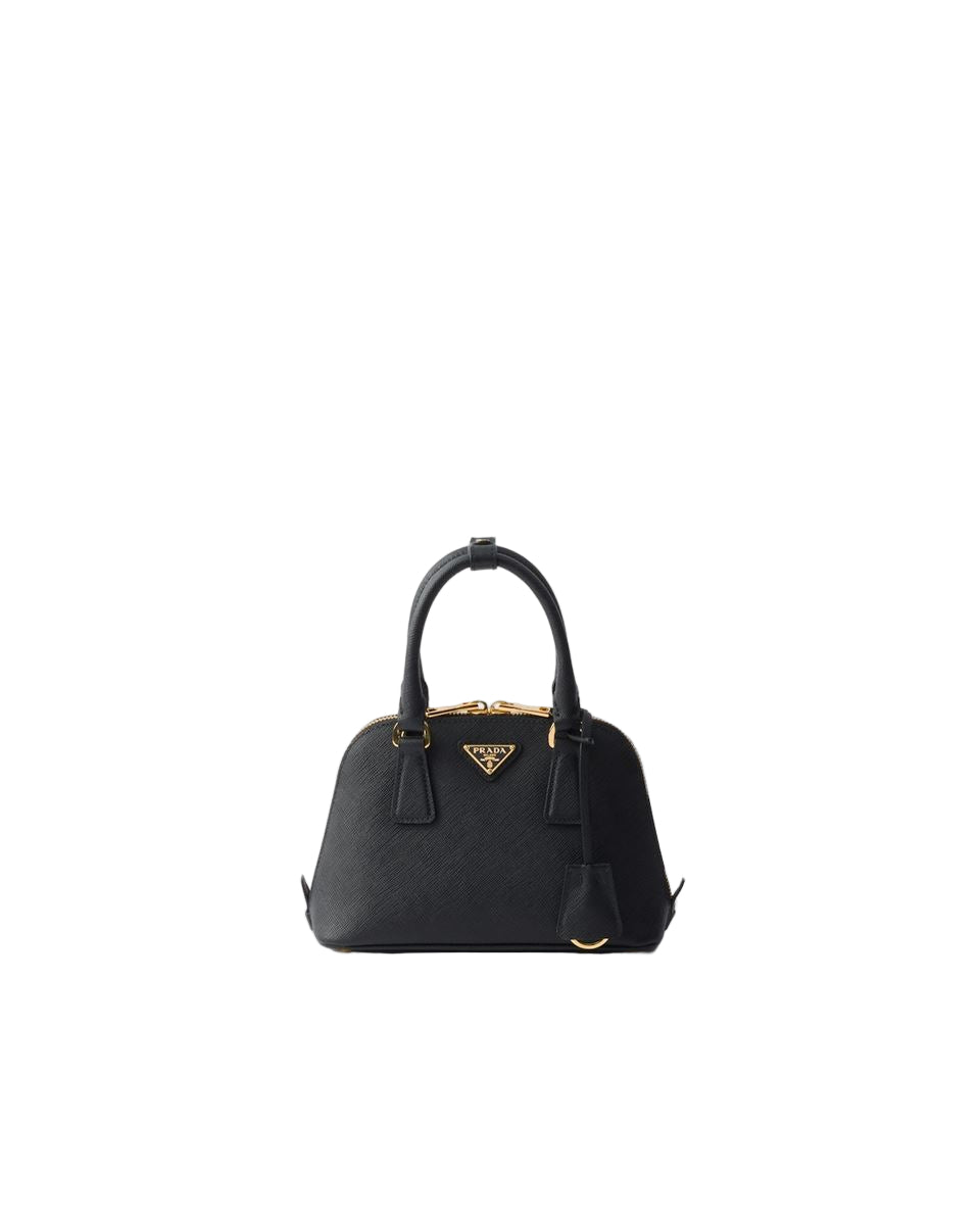 promenade mini saffiano leather bag-PRADA-Verso