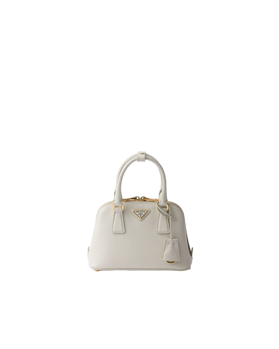 promenade mini saffiano leather bag-PRADA-Verso