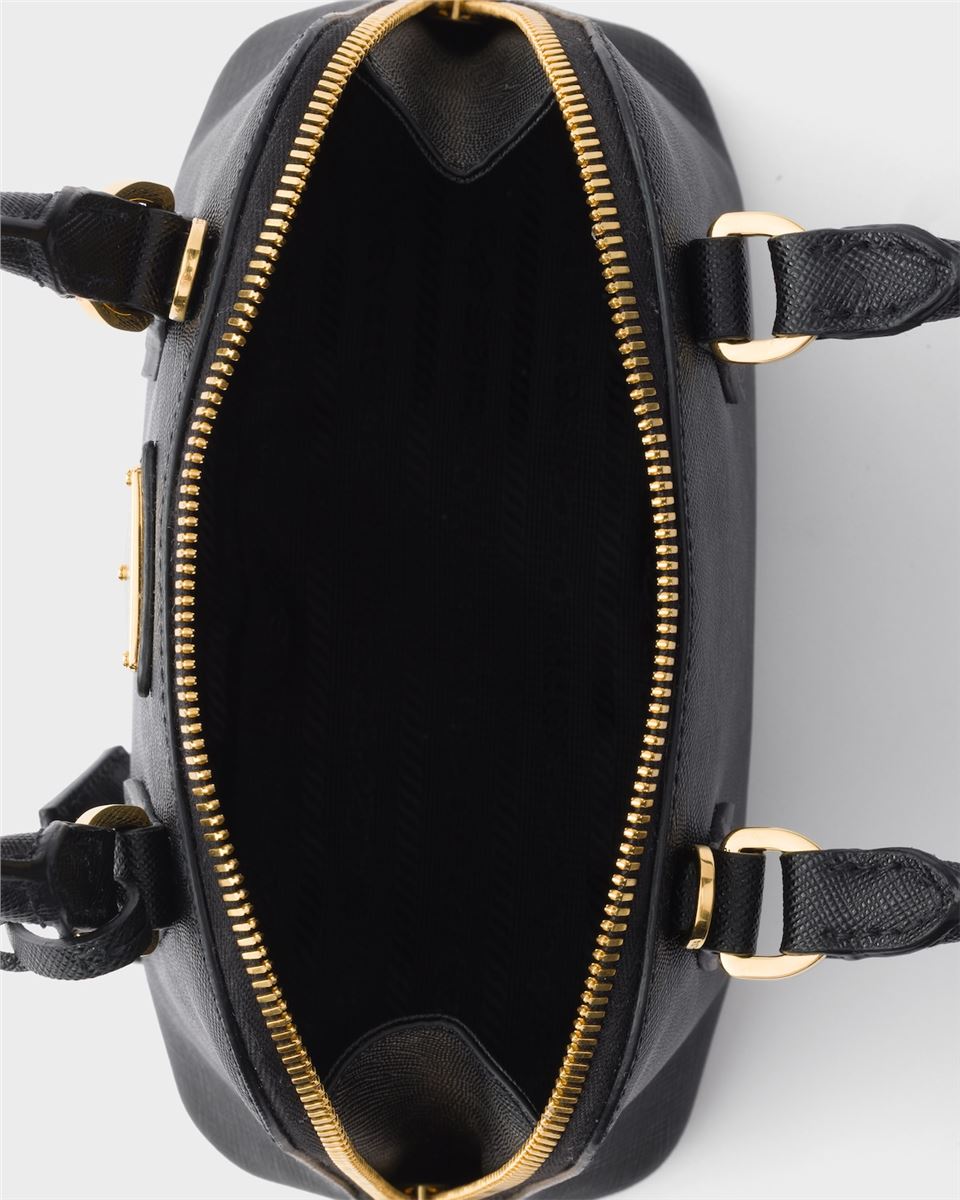 promenade mini saffiano leather bag-PRADA-Verso
