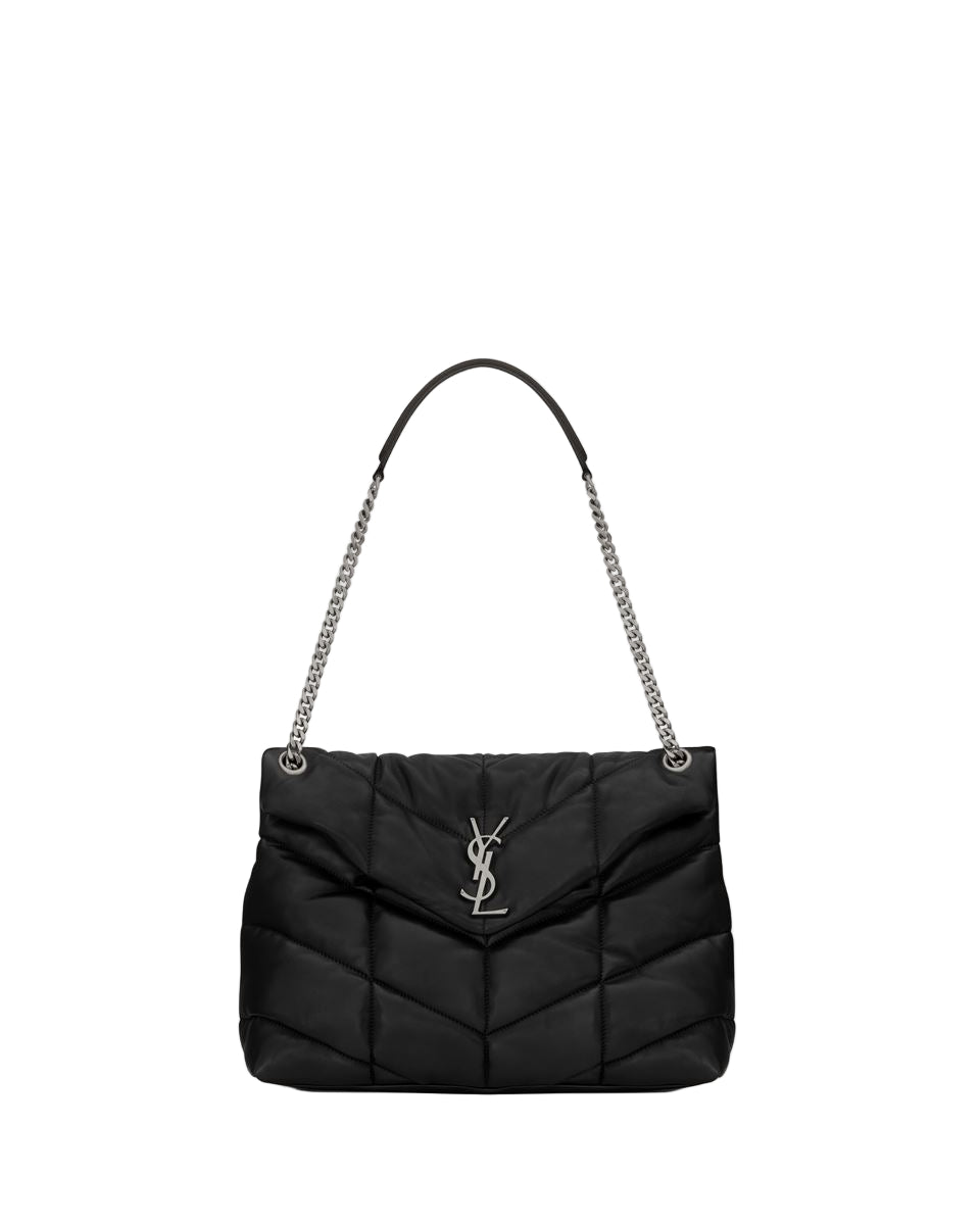 puffer medium in nappa leather-SAINT LAURENT-Verso