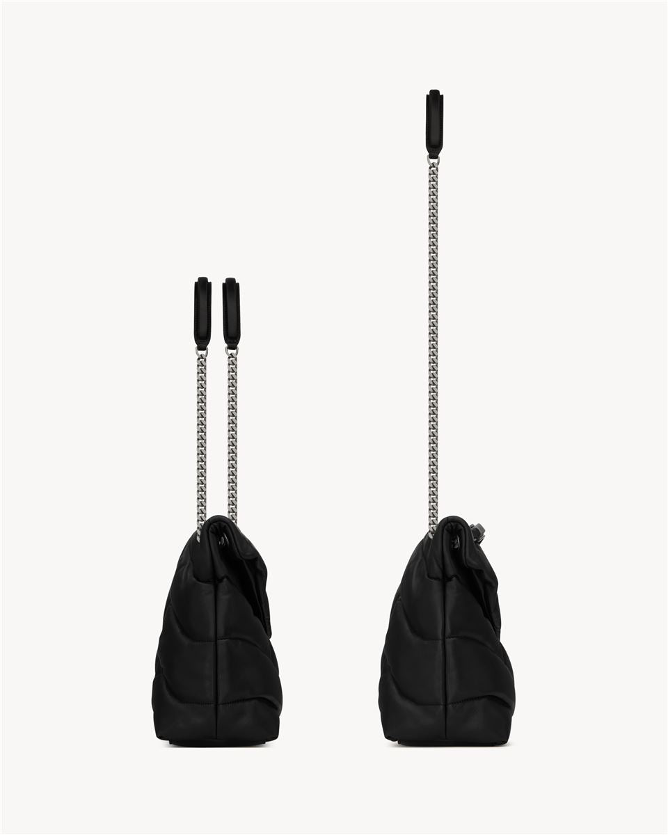 puffer medium in nappa leather-SAINT LAURENT-Verso