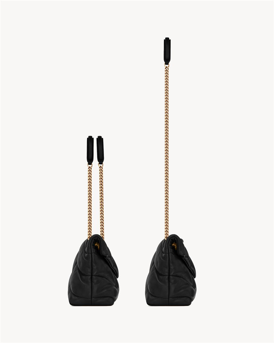 Puffer small in lambskin-SAINT LAURENT-Verso