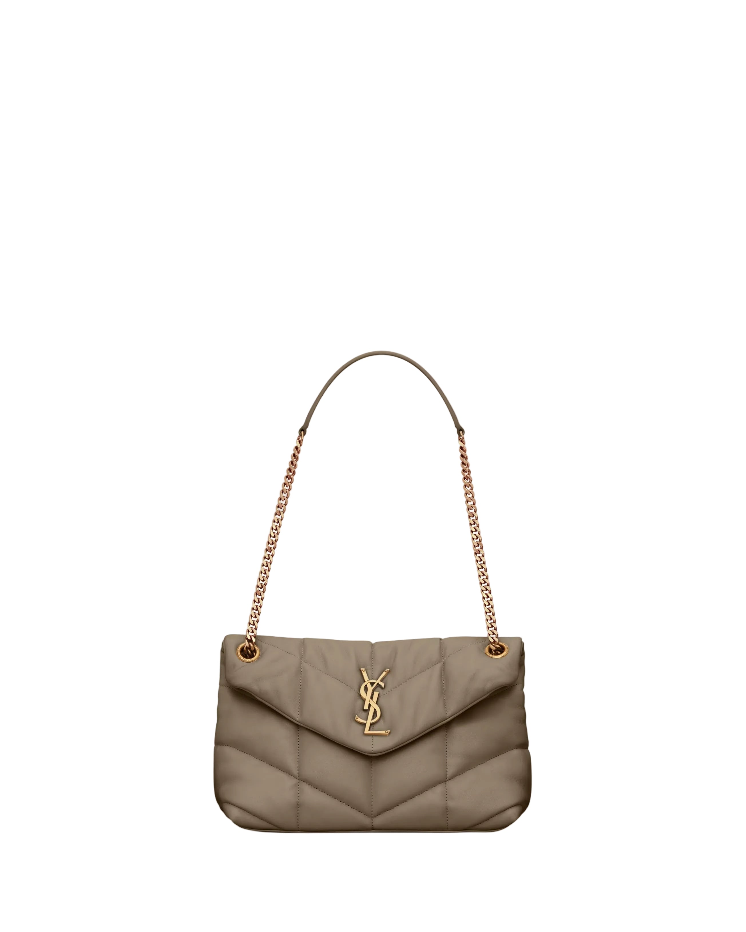 Puffer small in lambskin-SAINT LAURENT-Verso