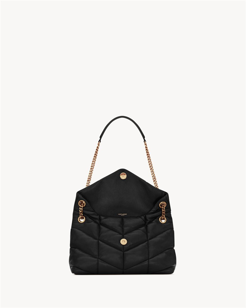 Puffer small in lambskin-SAINT LAURENT-Verso