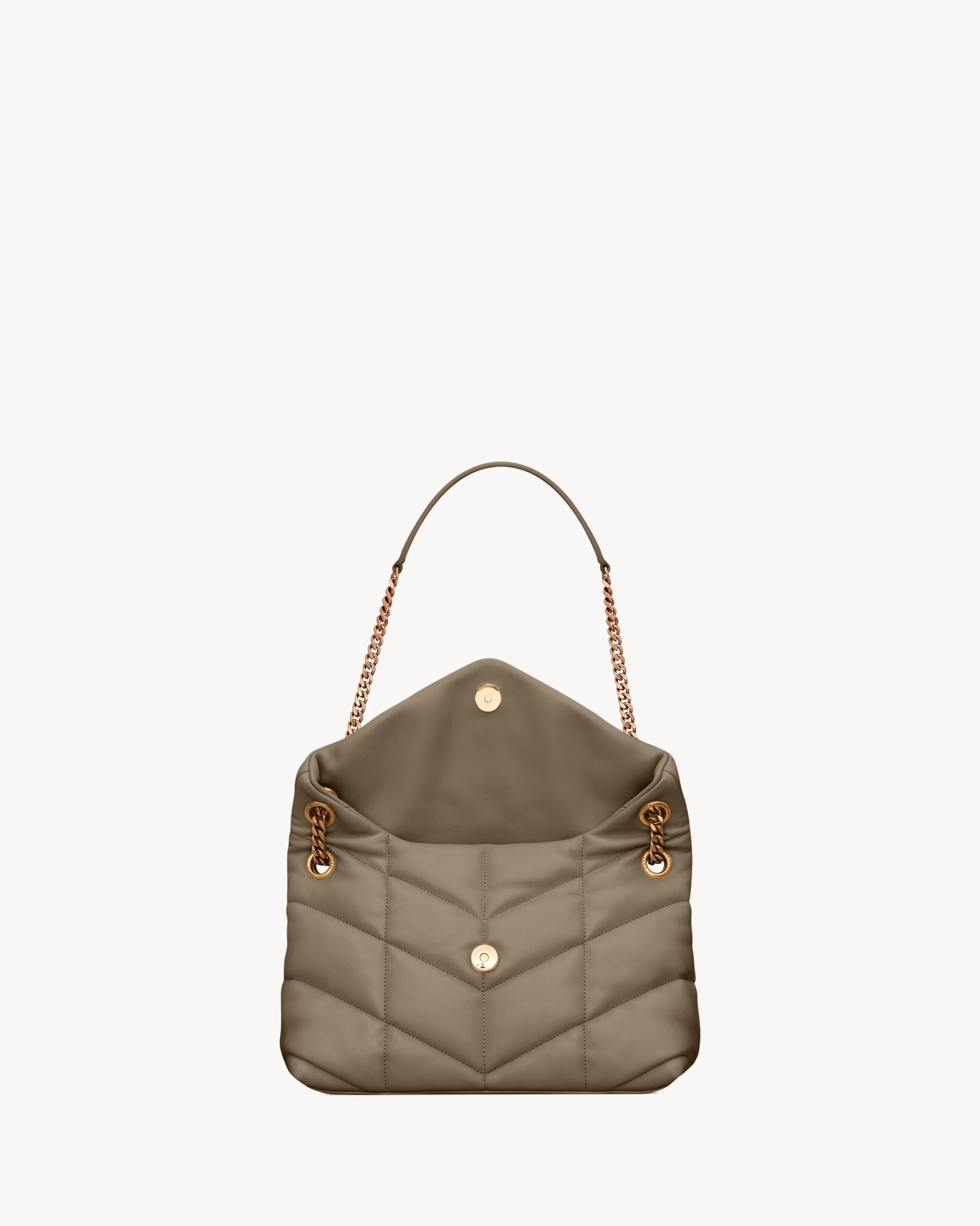 Puffer small in lambskin-SAINT LAURENT-Verso