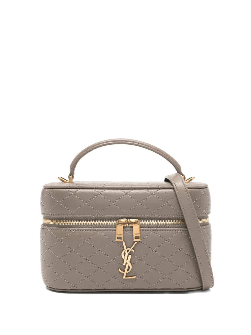 Quilted clutch bag-SAINT LAURENT-Verso