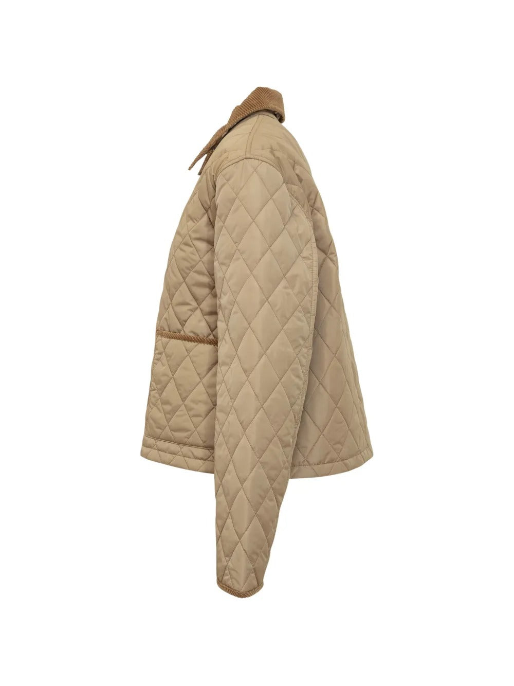 Quilted corduroy jacket-BURBERRY-Verso