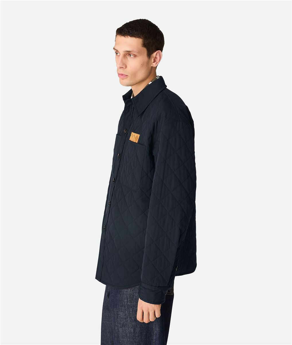 quilted cotton overshirt-BOTTEGA VENETA-Verso