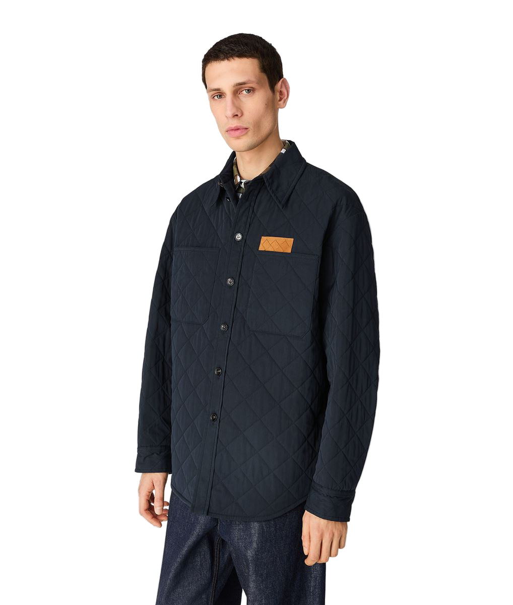 quilted cotton overshirt-BOTTEGA VENETA-Verso