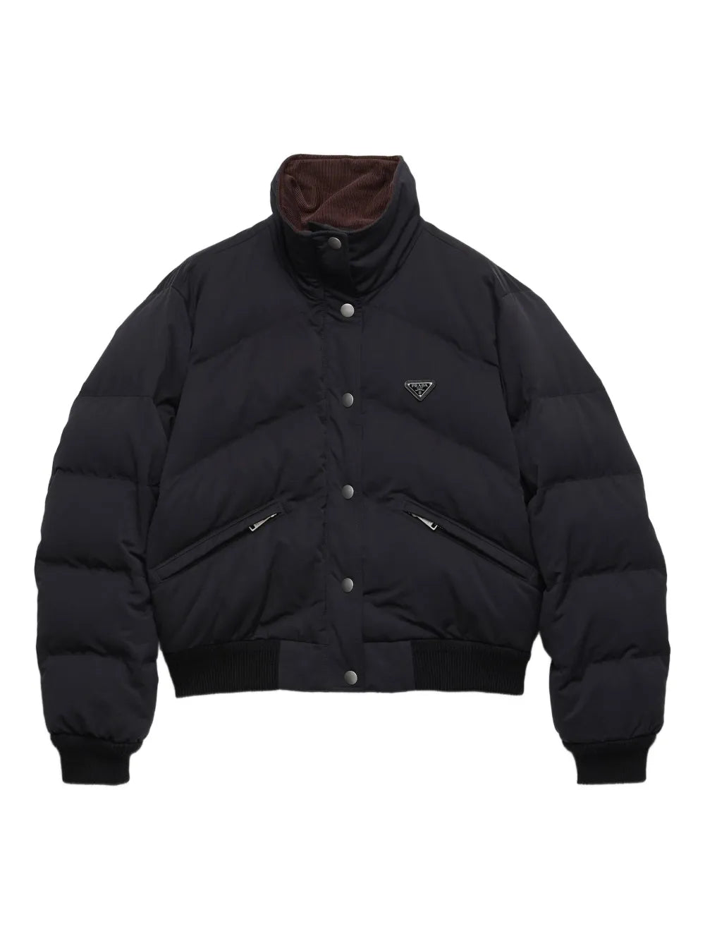 Quilted down jacket-PRADA-Verso