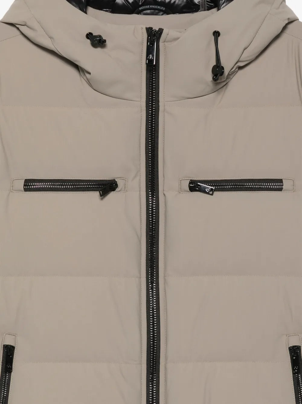 Quilted hooded jacket-MOOSE KNUCKLES-Verso