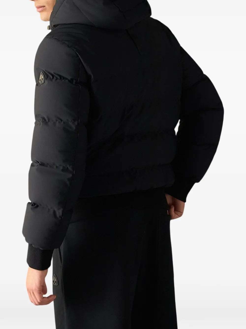 Quilted hooded jacket-MOOSE KNUCKLES-Verso