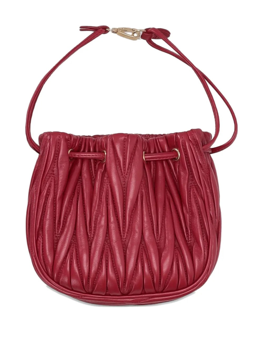 Quilted Leather Mini Bag-MIU MIU-Verso