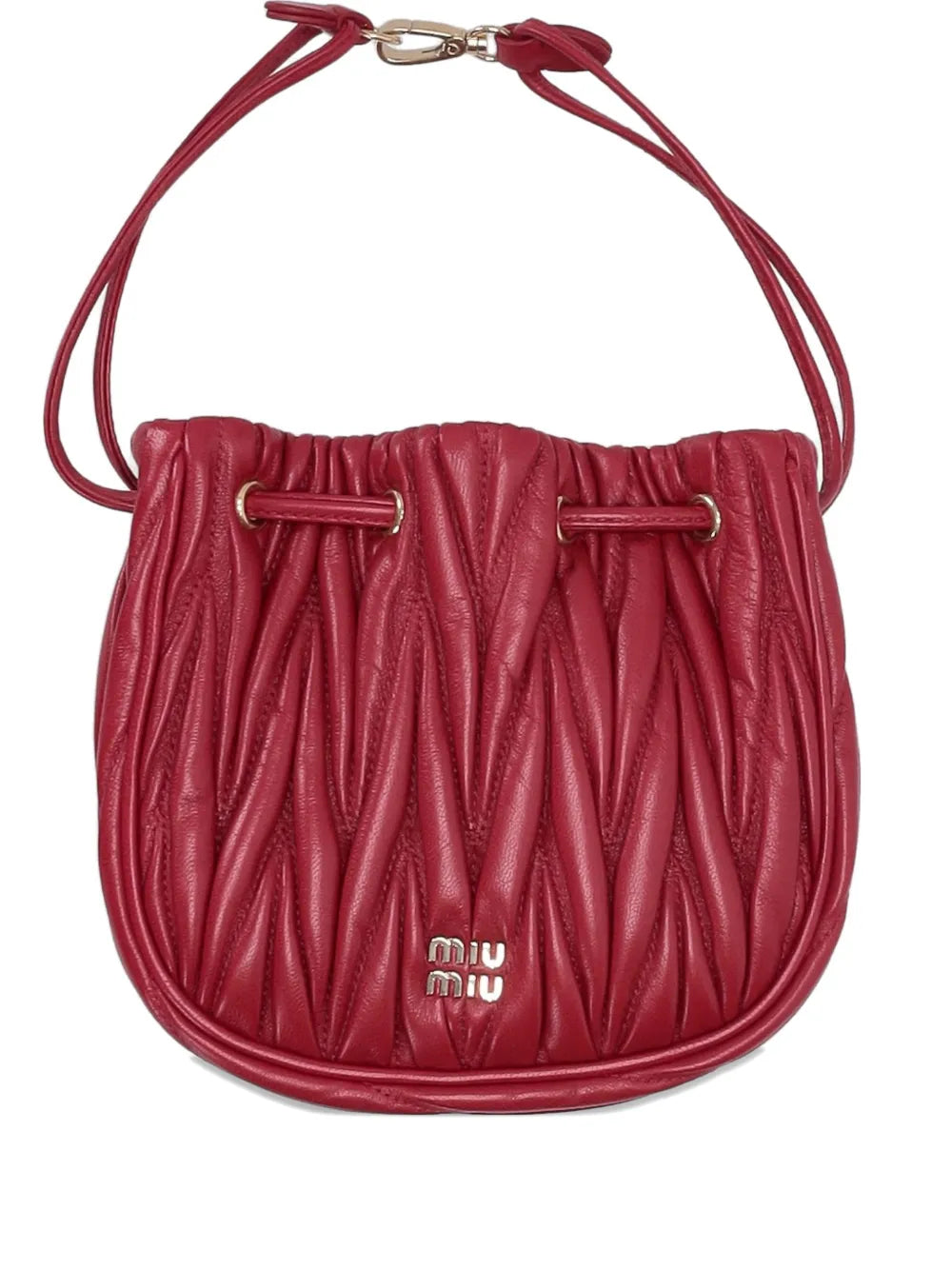 Quilted leather mini bag-MIU MIU-Verso