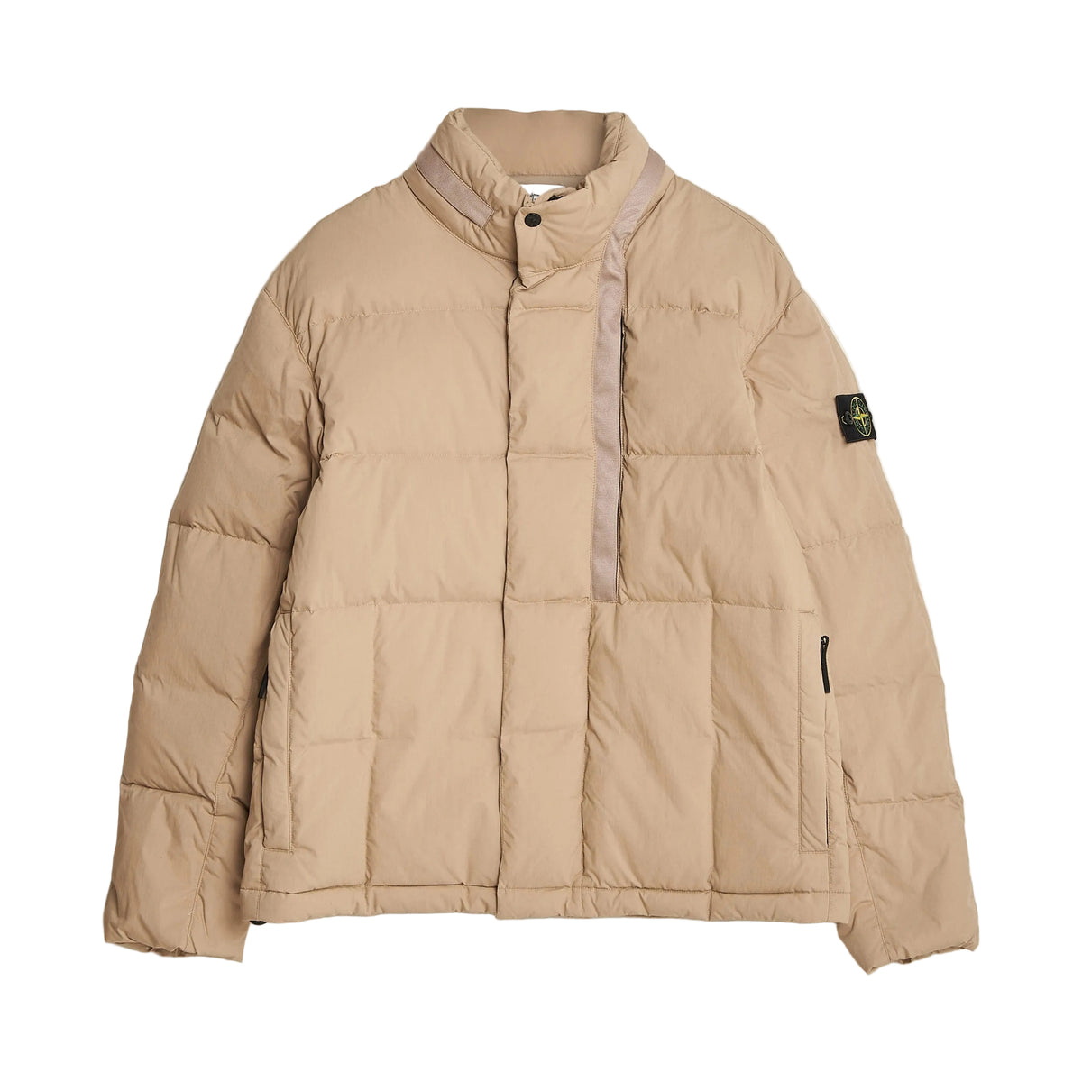 Quilted Logo-Patch Jacket-STONE ISLAND-311368-S-Verso