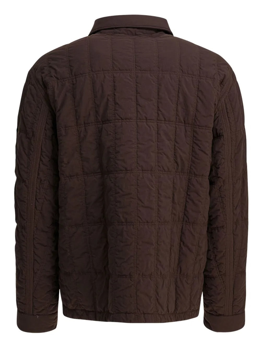 Quilted Panelled Jacket-STONE ISLAND-Verso