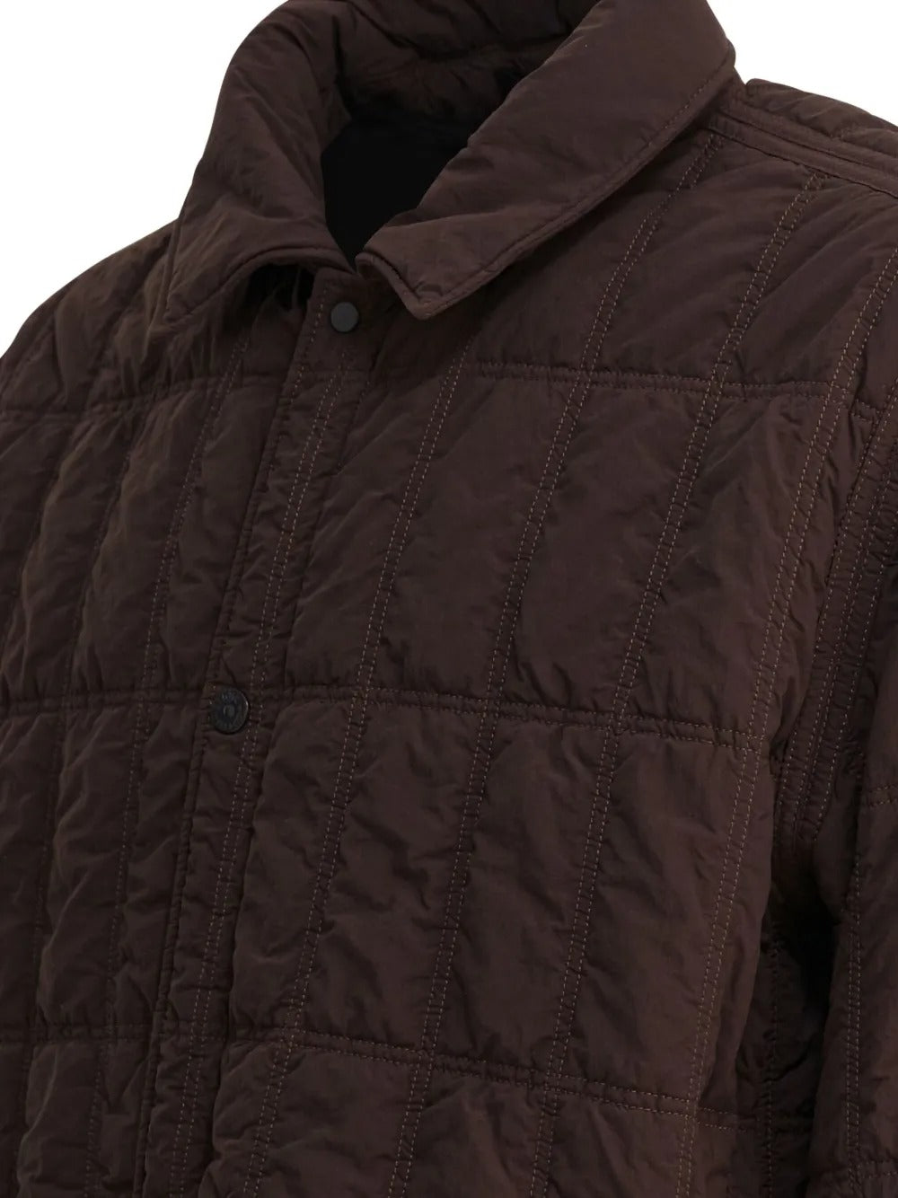 Quilted Panelled Jacket-STONE ISLAND-Verso