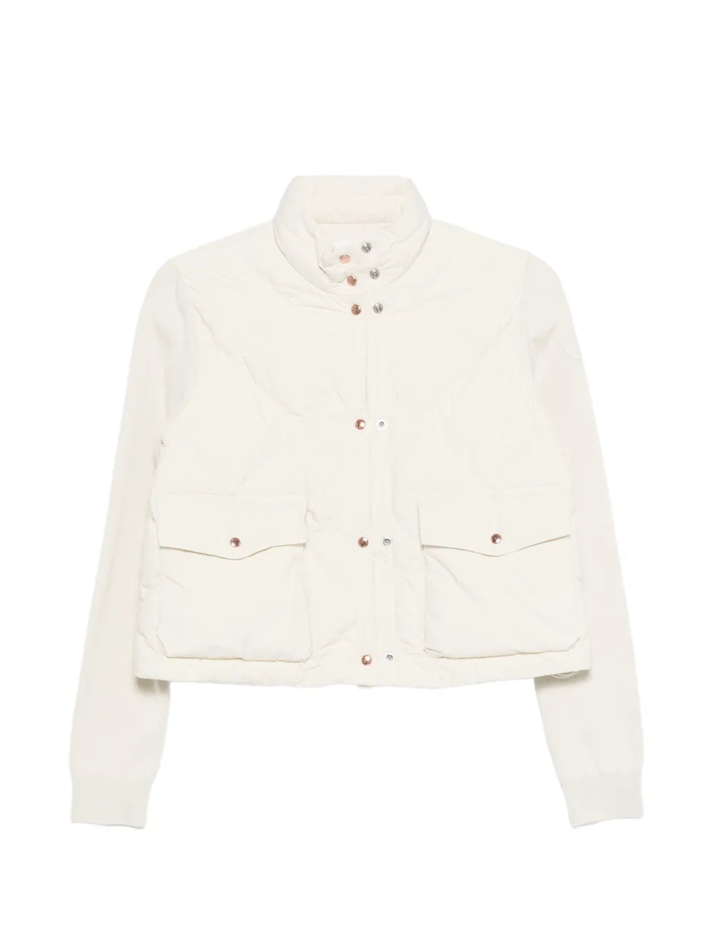 Quilted pocketed jacket-MONCLER-307075-XS-Verso