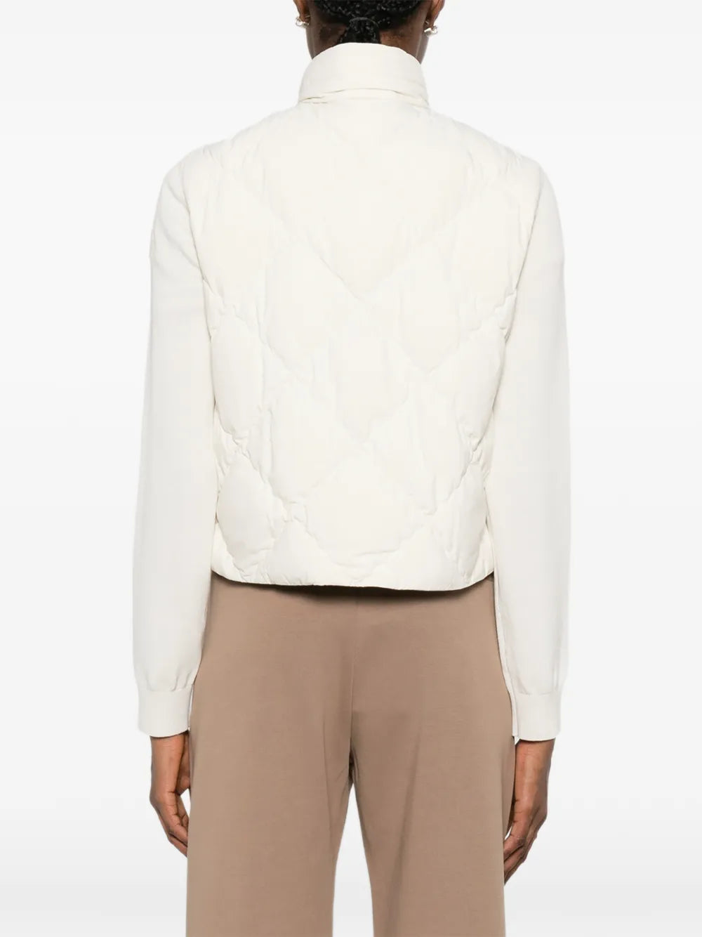 Quilted pocketed jacket-MONCLER-Verso