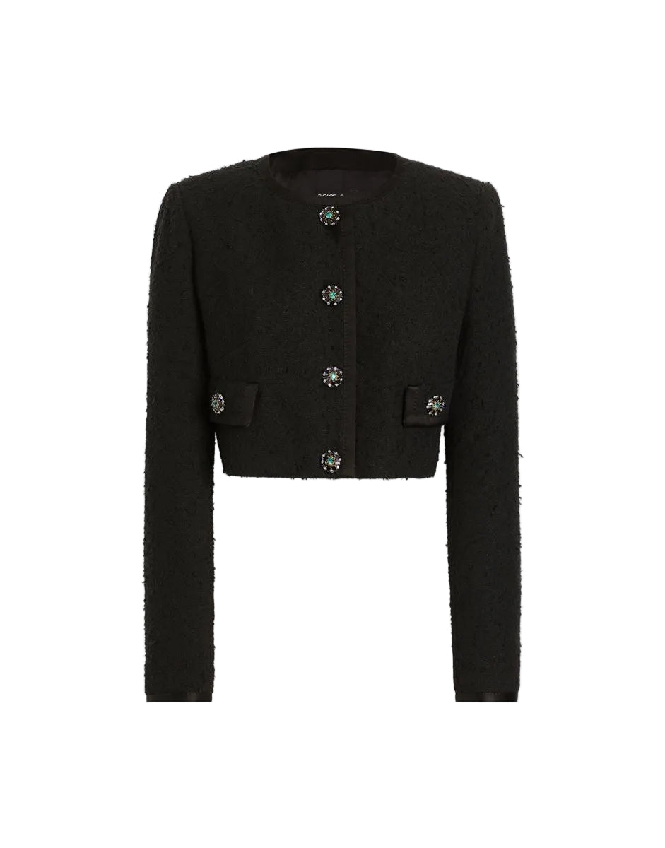 Rachel Basketweave Jacket-DOLCE&GABBANA-Verso