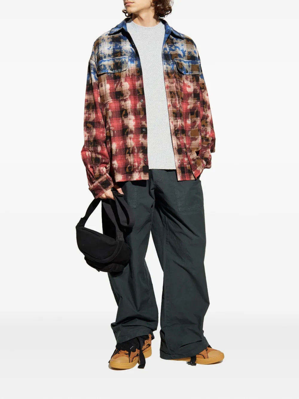 Raglan-sleeve jumper-PALM ANGELS-Verso