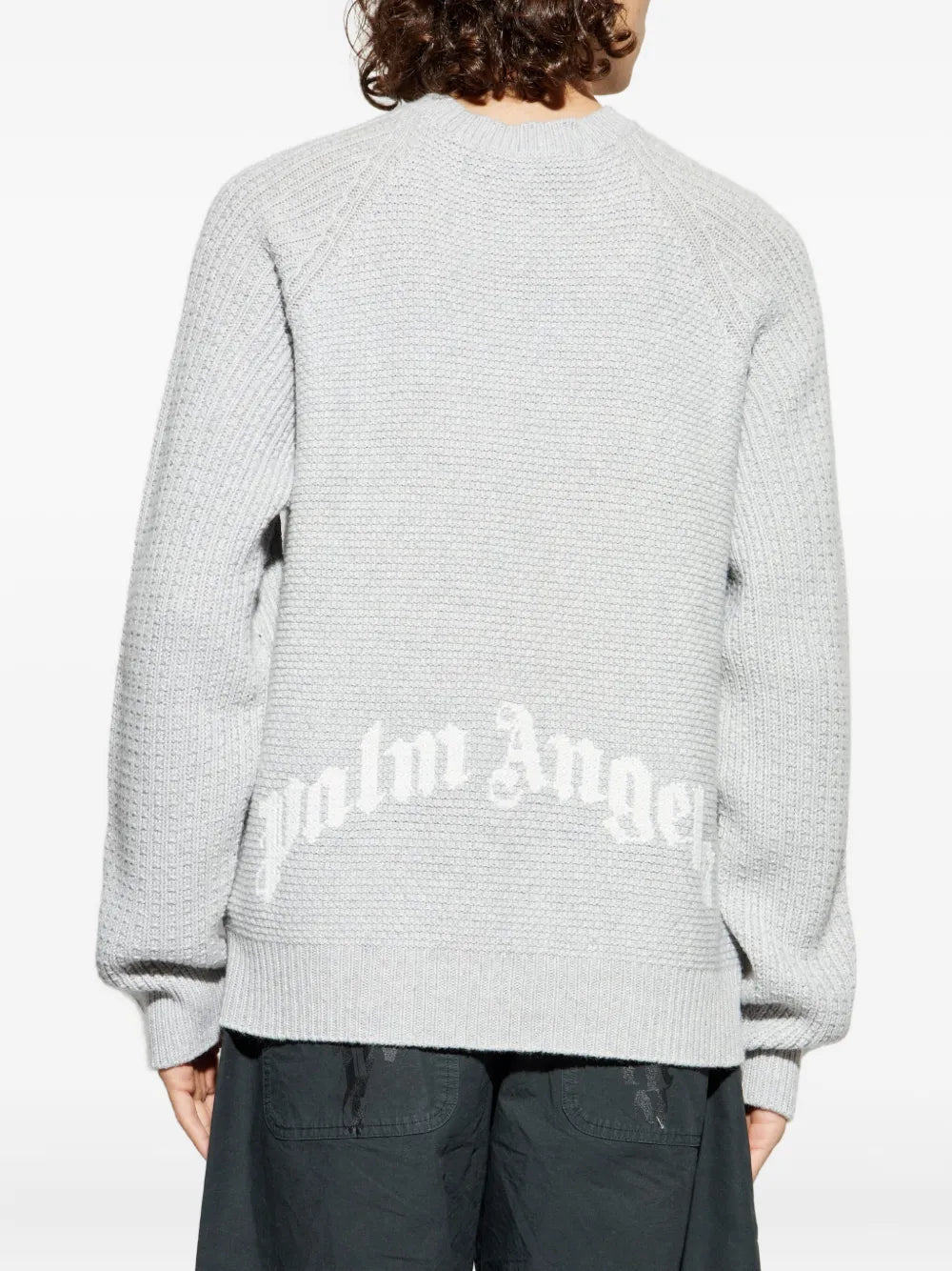 Raglan-sleeve jumper-PALM ANGELS-Verso