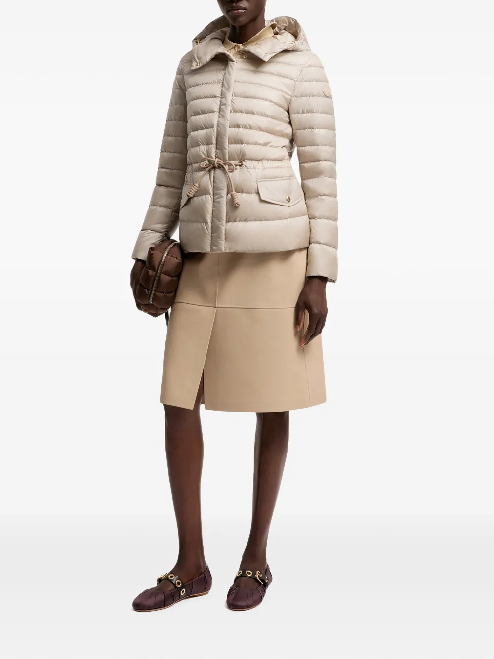 Raies drawstring-waist jacket-MONCLER-Verso