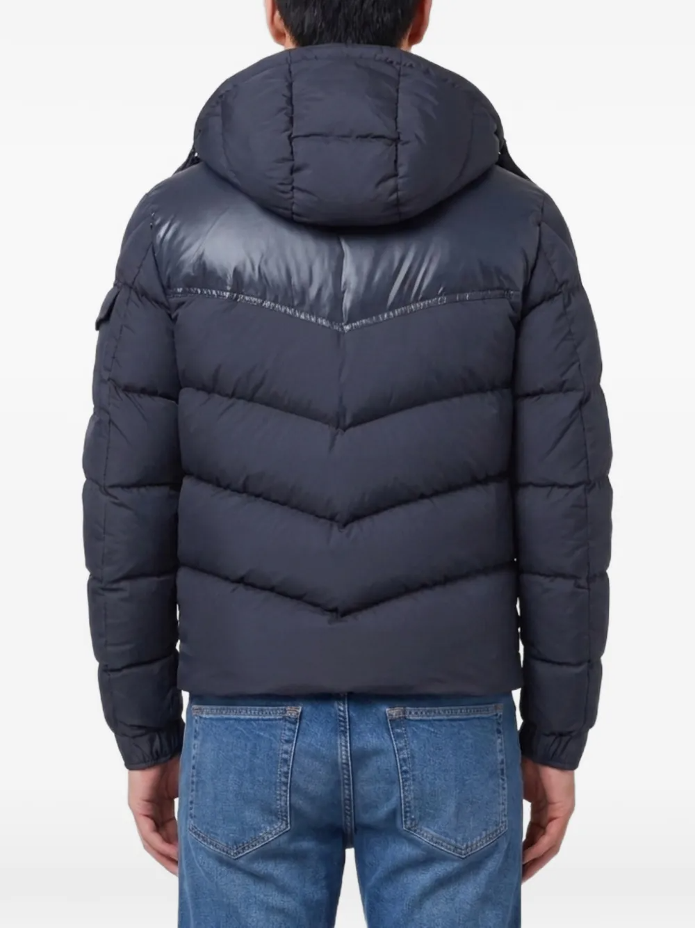 Ravelis hooded down jacket-MONCLER-Verso