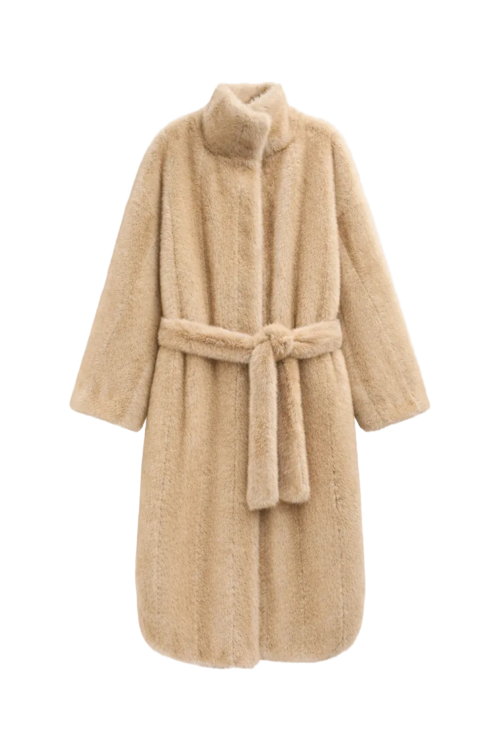 Ravello faux fur robe coat-THE FRANKIE SHOP-312196-XS-Verso