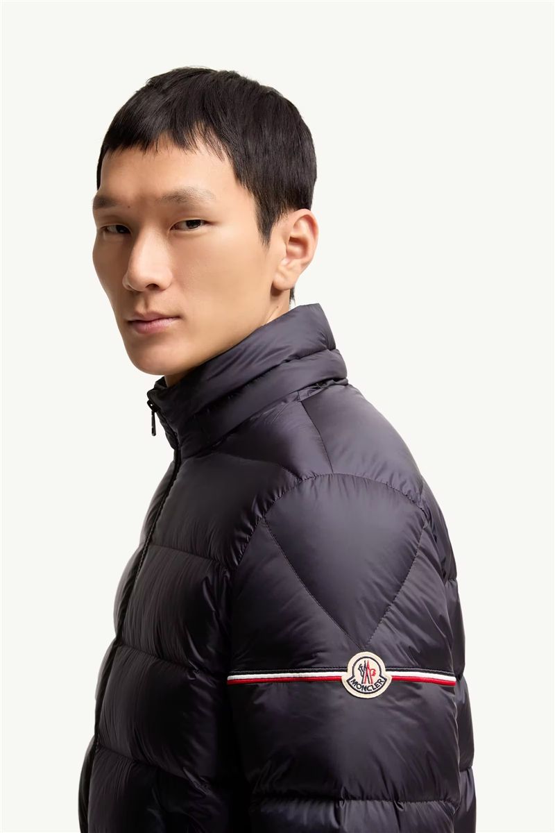 Ravenlock hooded short down jacket-MONCLER-Verso
