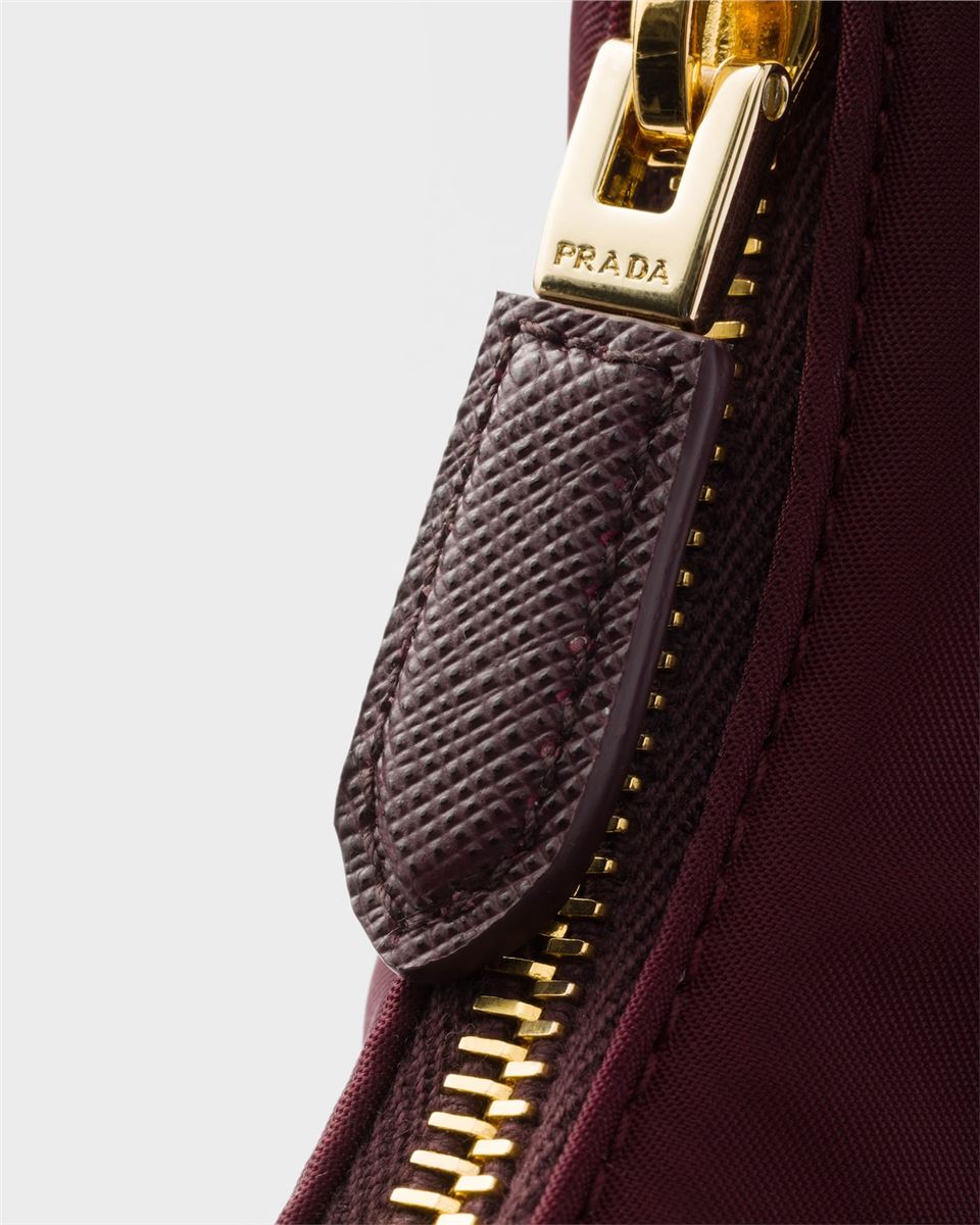 re-edition 2005 re-nylon and saffiano mini bag-PRADA-Verso