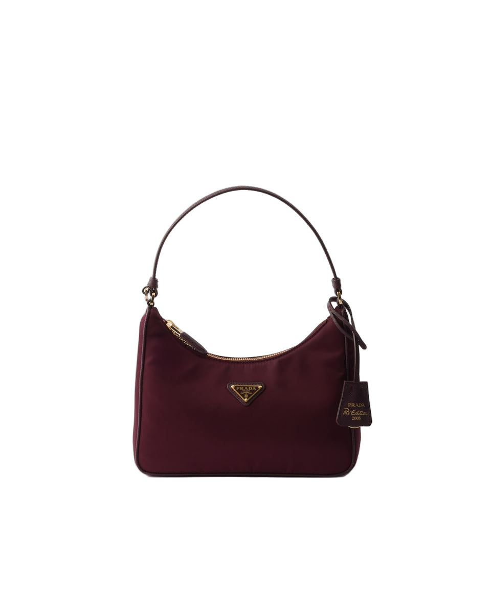 re-edition 2005 re-nylon and saffiano mini bag-PRADA-Verso