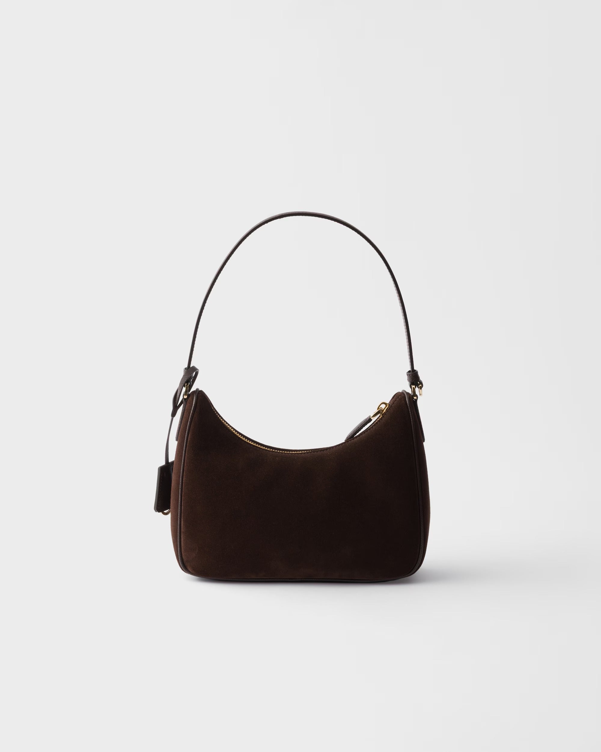 Re-edition 2005 suede tote bag-PRADA-Verso