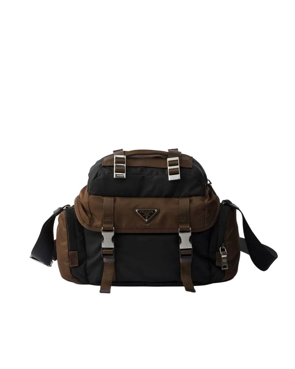 Re-Nylon and Leather Shoulder Bag-PRADA-305237-TU-Verso
