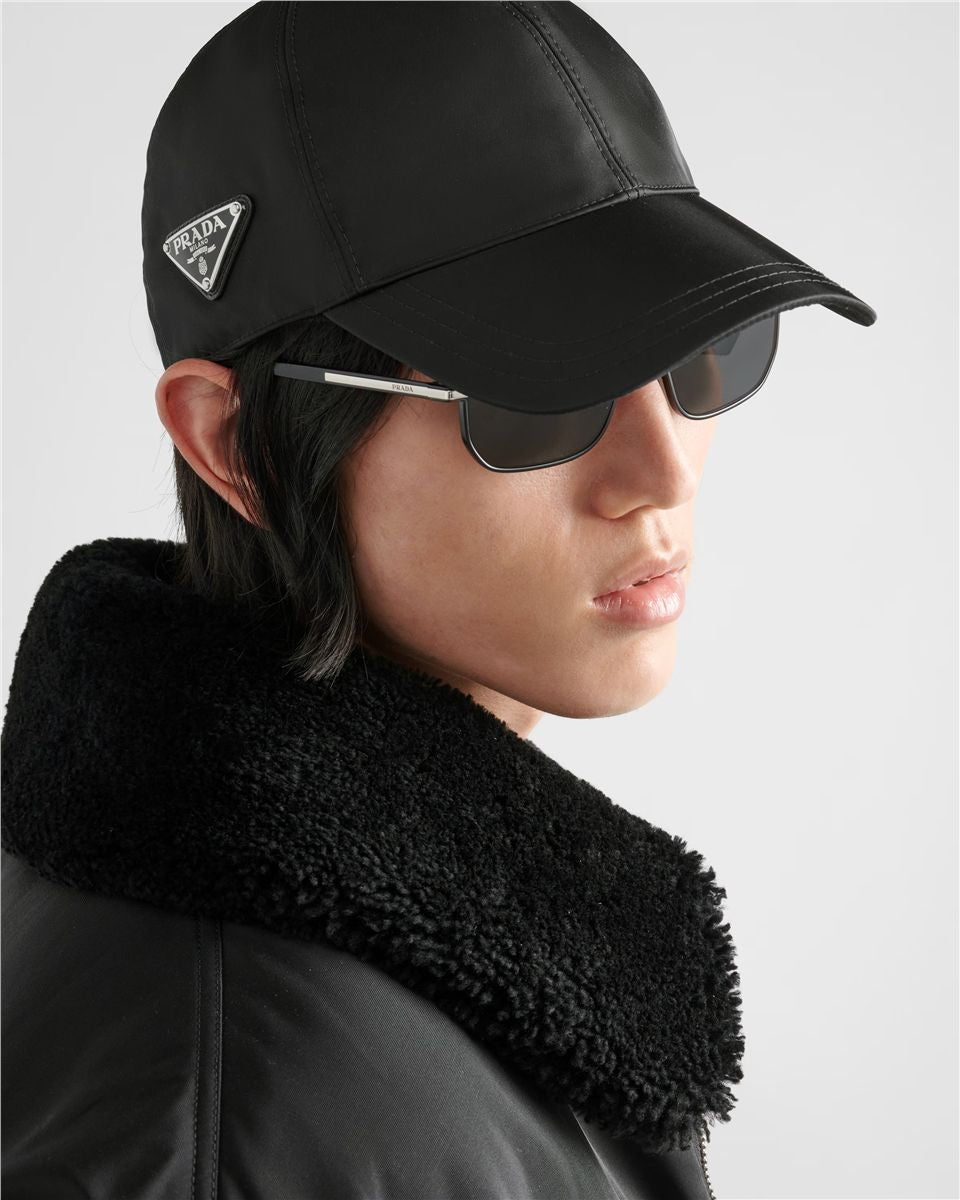 Re-nylon baseball cap-PRADA-Verso