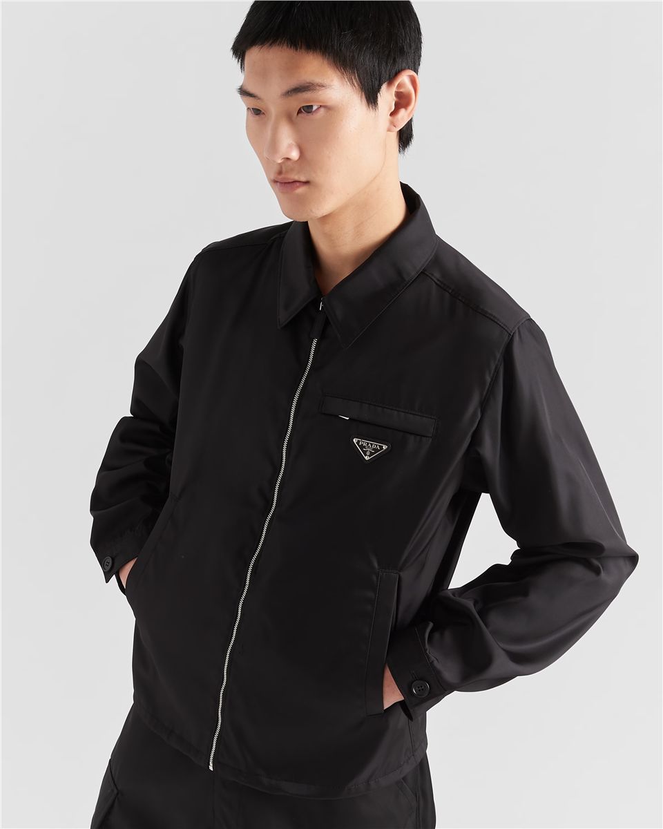Re-nylon blouson jacket-PRADA-Verso