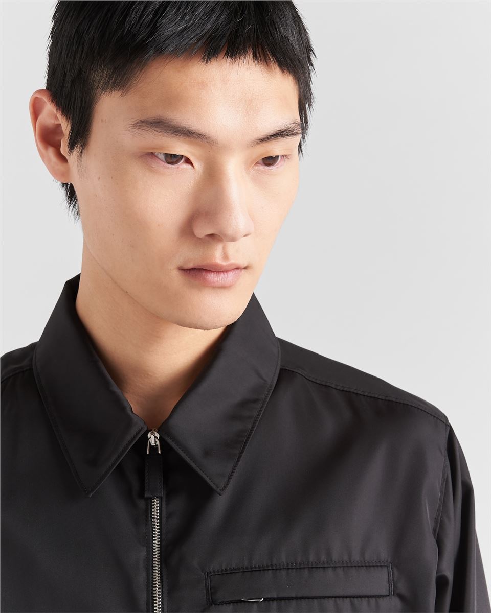 re-nylon blouson jacket-PRADA-Verso