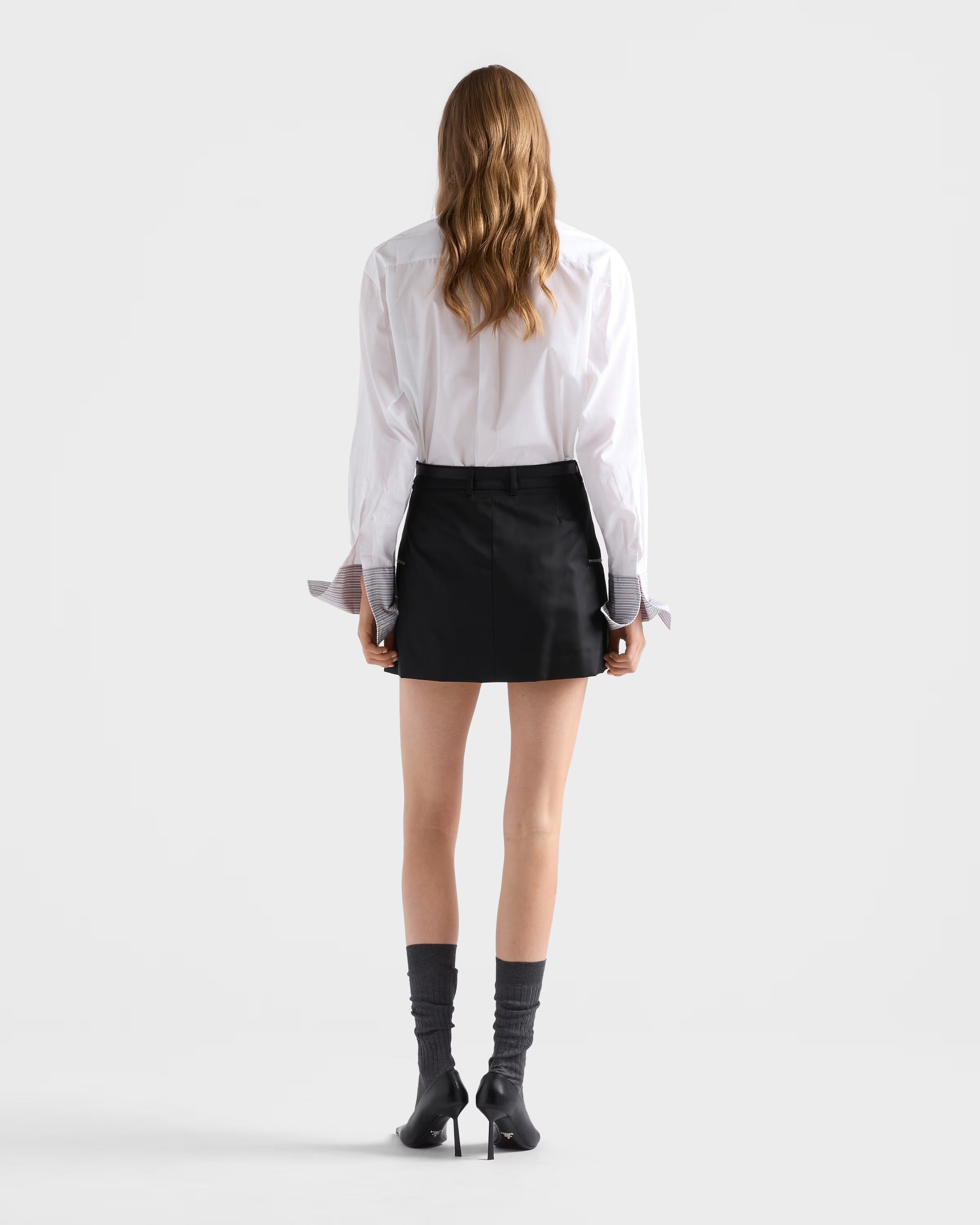 Re-Nylon Skirt-PRADA-Verso