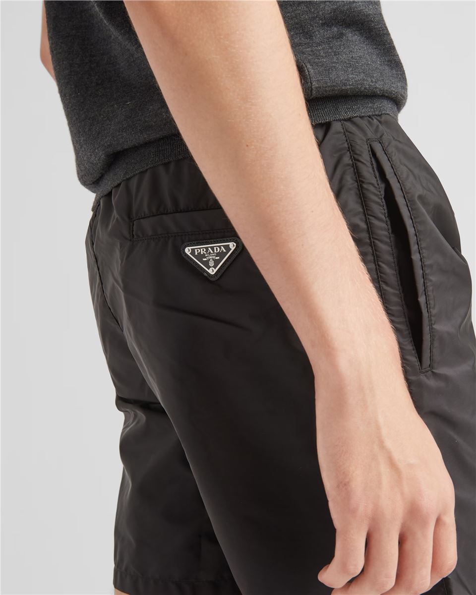 Re-nylon swim trunks-PRADA-Verso