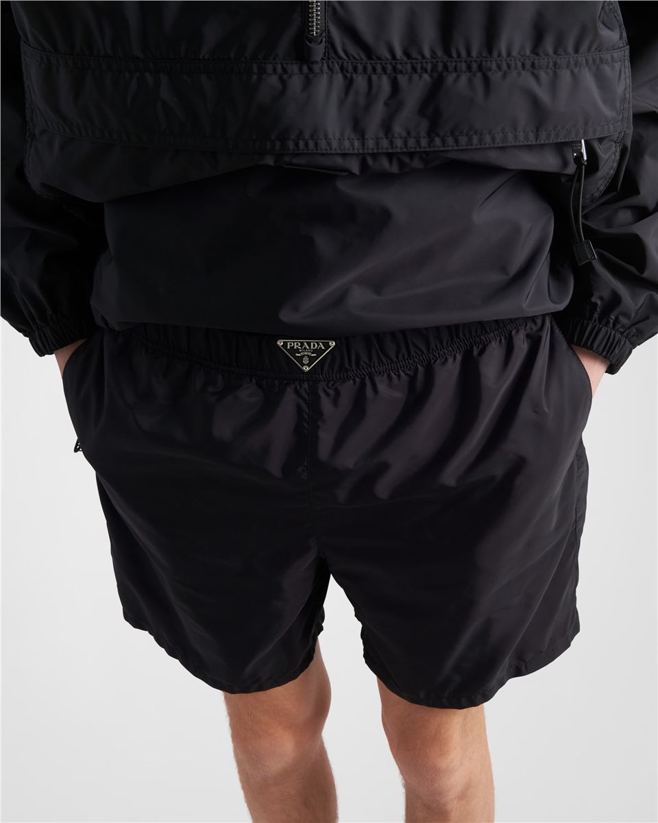 Re-nylon swim trunks-PRADA-Verso