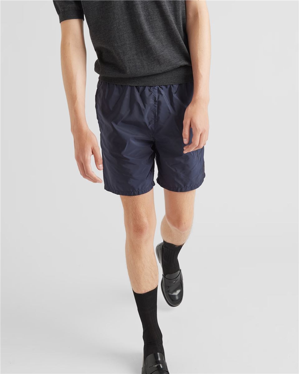 Re-nylon swim trunks-PRADA-Verso