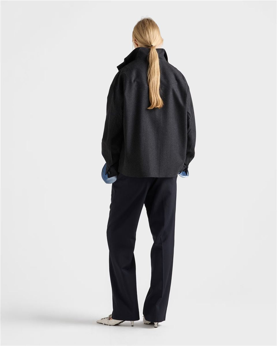 Re-wool blouson jacket-PRADA-Verso