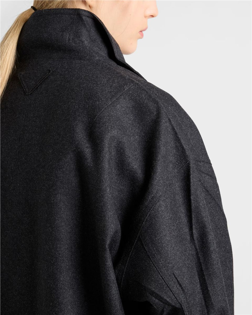 Re-wool blouson jacket-PRADA-Verso