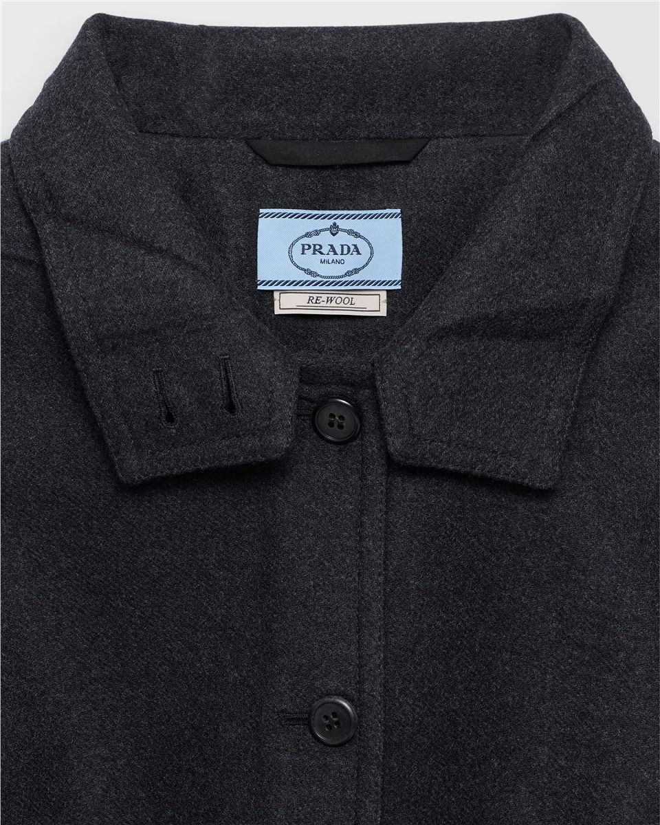 Re-wool blouson jacket-PRADA-Verso