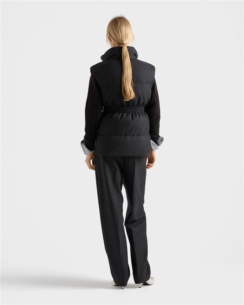 Re-wool down vest-PRADA-Verso