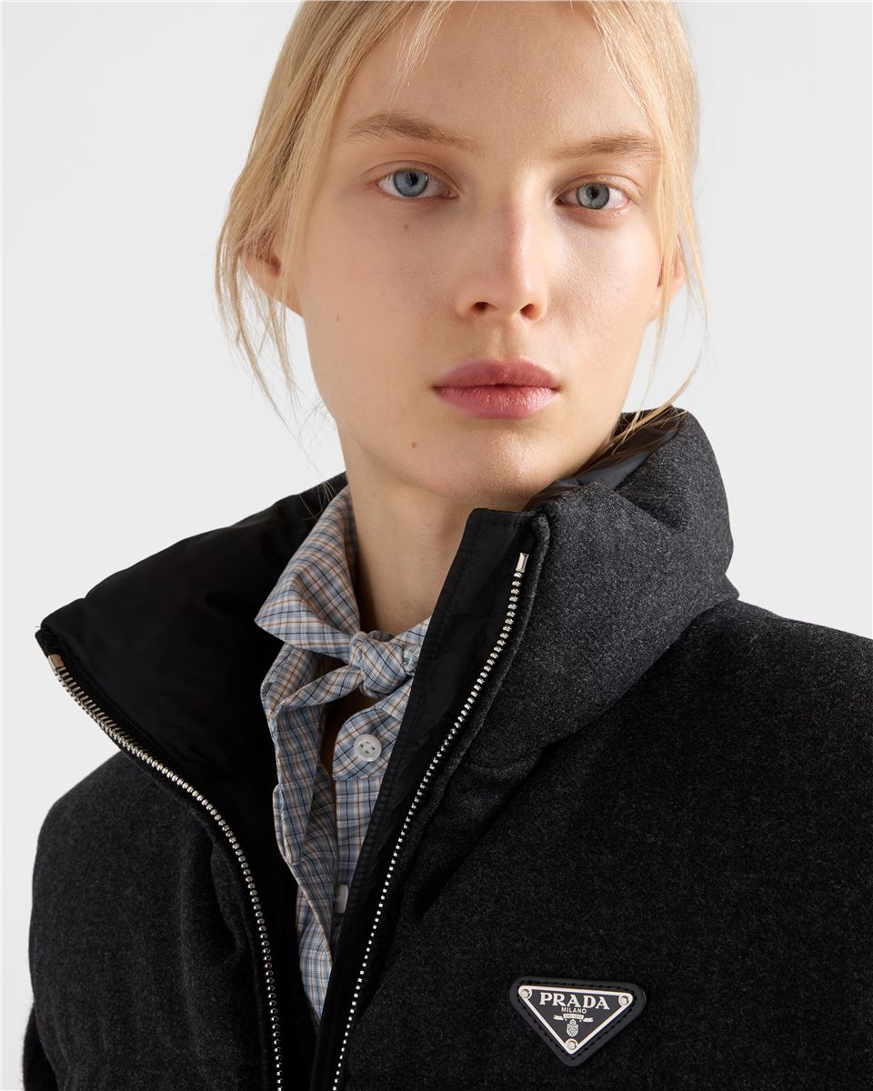 Re-wool down vest-PRADA-Verso