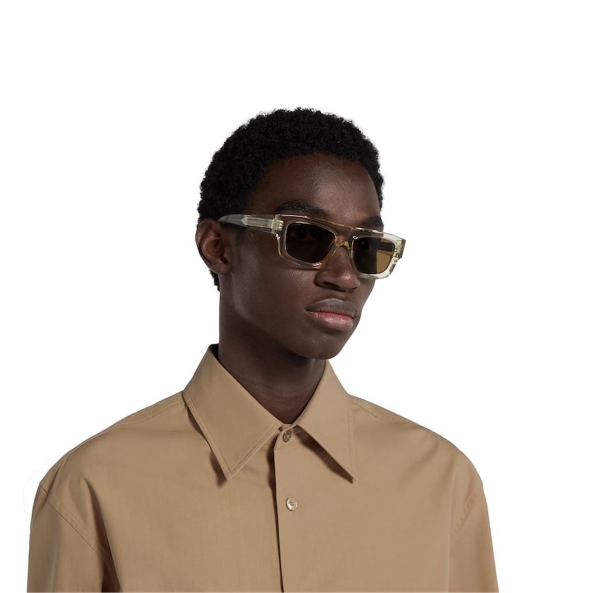 RECTANGULAR FRAME SUNGLASSES - GUCCI - Verso