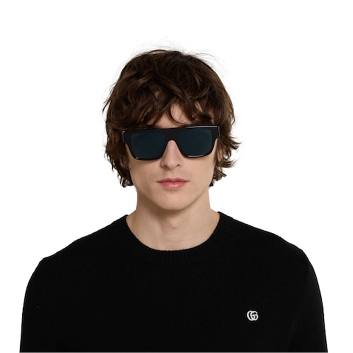 Rectangular frame sunglasses-GUCCI-Verso