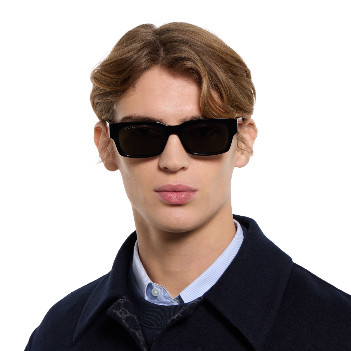 Rectangular frame sunglasses-GUCCI-Verso